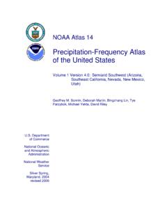 Precipitation-Frequency Atlas of the United States