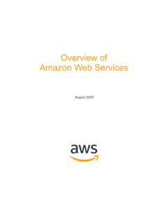 Overview of Amazon Web Services - AWS Whitepaper
