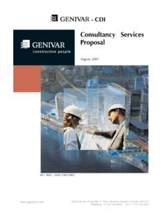 Consultancy Services Proposal - SMC Consortium