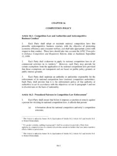 16. Competition Policy - USTR