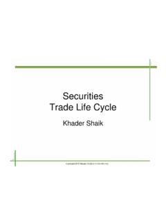 Securities Trade Life Cycle - ksvali.com