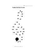 Treble &amp; Bass Clef Dot-to-dots