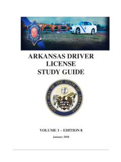 ARKANSAS DRIVER LICENSE STUDY GUIDE