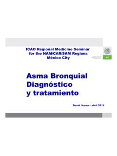 Asma Bronquial Diagn&#243;stico y tratamiento - ICAO