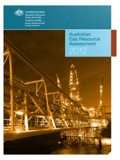 Australian Gas Resoure Assessment 2012