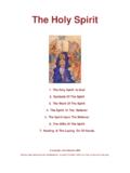 The Holy Spirit - NTSLibrary