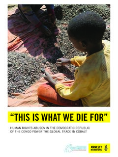 “THIS IS WHAT WE DIE FOR” - Amnesty International USA