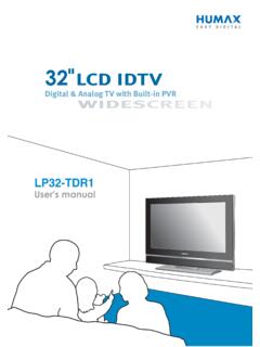 LCD IDTV - UK Free TV