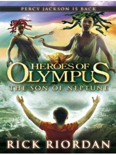 Heroes of Olympus: The Son of Neptune - Weebly