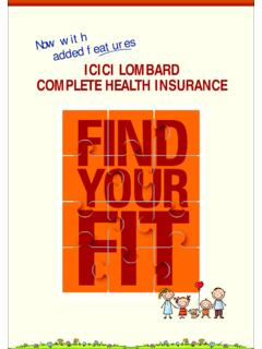 Complete Health Insurance Brochure - ICICI Lombard
