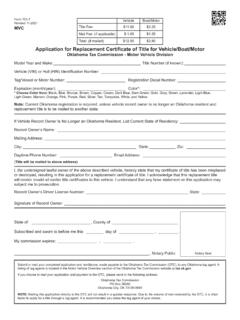 Form 701-7 Application for Replacement/Duplicate ...
