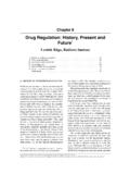 Drug Regulation: History, Present and Future