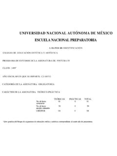 UNIVERSIDAD NACIONAL AUT&#211;NOMA DE M&#201;XICO ESCUELA …