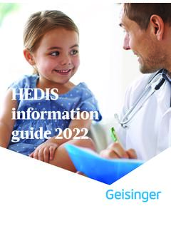 H2020 HEDIS information guide 2022 - Geisinger Health …