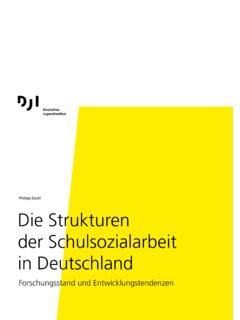 Die Strukturen der Schulsozialarbeit in Deutschland - DJI