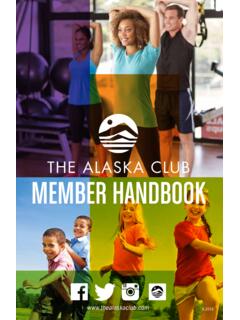 MEMBER HANDBOOK - The Alaska Club