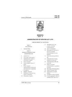 1989 Revision 1 - Bermuda Laws