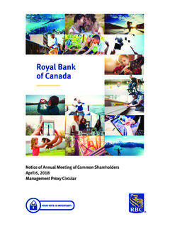 Royal Bank of Canada - rbc.com