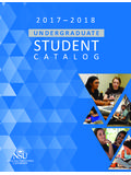 2017-2018 Undergraduate Academic Catalog