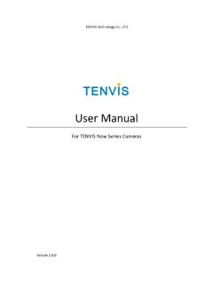 User Manual - TENVIS