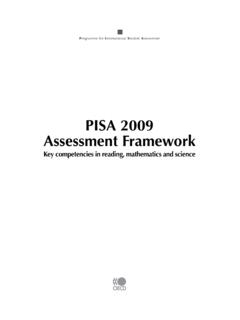 PISA 2009 Assessment Framework - OECD