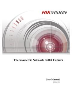 Thermometric Network Bullet Camera - Hikvision