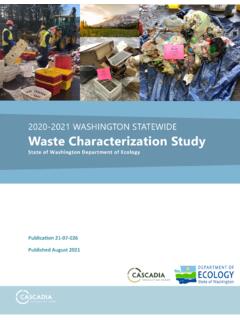Waste Characterization Study