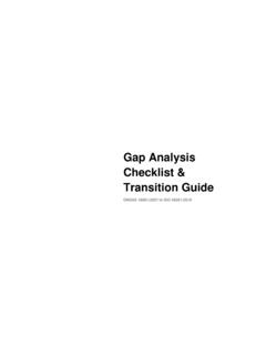 ISO 45001 2018 Gap Analysis Checklist Sample