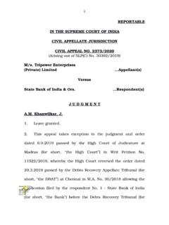 REPORTABLE IN THE SUPREME COURT OF INDIA CIVIL …