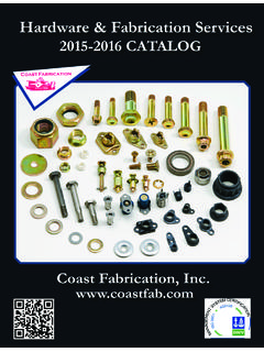 Table of Contents - Clarendon Specialty Fasteners Inc.