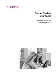Banner Student User Guide - Arkansas State University