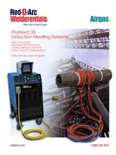 ProHeat 35 Induction Heating Systems - Red-D-Arc