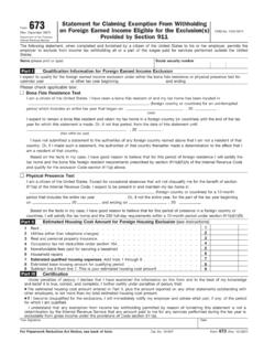 www.irs.gov/Form673 for the latest information - IRS tax …