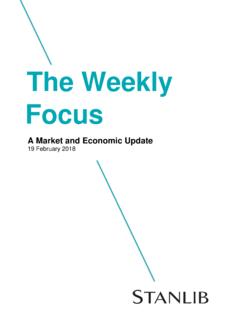 The Weekly Focus - STANLIB