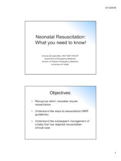 Neonatal Resuscitation: What you need to know! - EMLRC