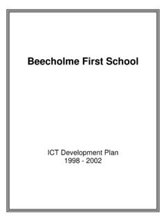 Beecholme First School - ICTeachers