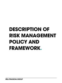 V160531 Description of Risk Management Policy …