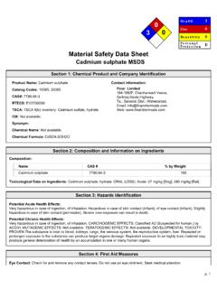 Material Safety Data Sheet - finarchemicals.com