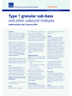 QPA Aggregates Group Bulletin6 Type 1 granular …