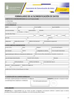 FORMULARIO DE ALTA/MODIFICACI&#211;N DE DATOS