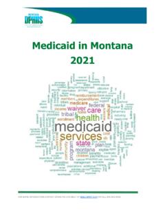 Medicaid in Montana -2021 - dphhs.mt.gov