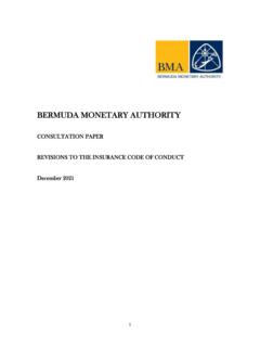 BERMUDA MONETARY AUTHORITY