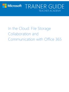 In the Cloud: File Storage Collaboration and Communication ...