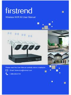 Wireless NVR Kit User Manual
