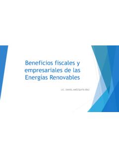Beneficios fiscales y empresariales de las Energ&#237;as Renovables