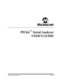PICkit Serial Analyzer USER’S GUIDE - Microchip …