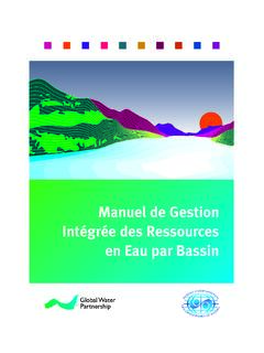 Manuel de Gestion Int&#233;gr&#233;e des Ressources en Eau par Bassin