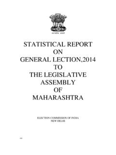 STATISTICAL REPORT ON GENERAL LECTION,2014 …