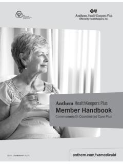 Anthem HealthKeepers Plus Member Handbook …