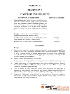 (S EE SECTION 3) STAMP DUTY ON INSTRUMENTS